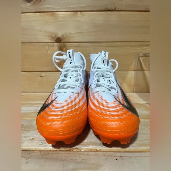 New Nike Air Zoom Vapor Pro 1 Orange White Football Cleats HM8850-103 Mens 8 - Picture 3 of 7